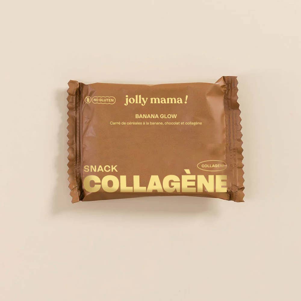 Banana glow -snack au collagène - JOLLY MAMA!