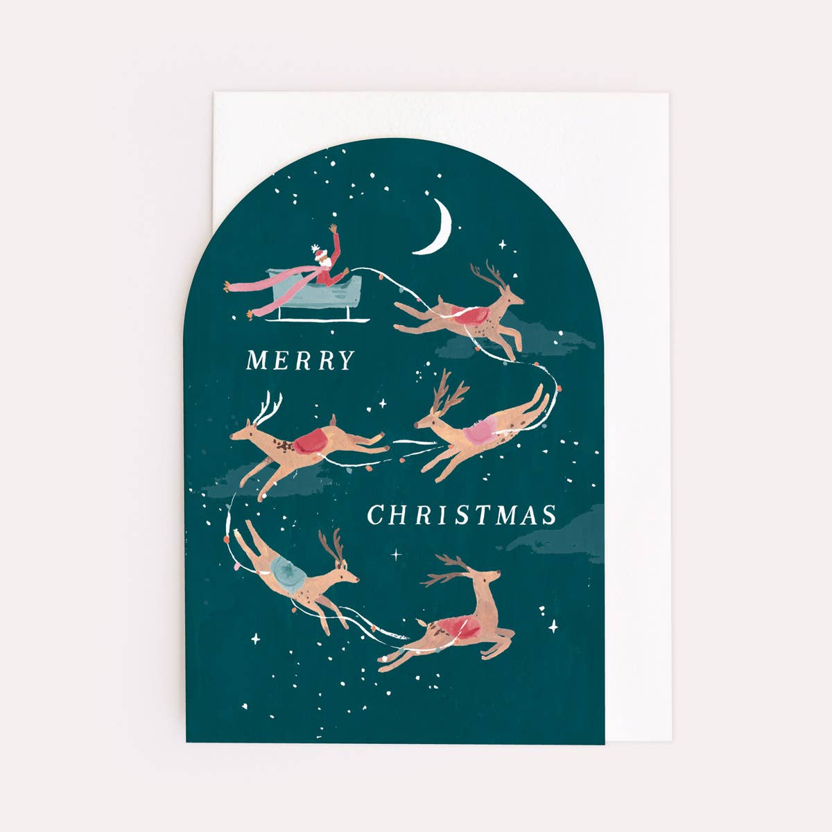 Carte de Noël Renne | Cartes de Fêtes  SISTER PAPER CO