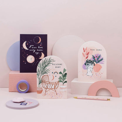 Welcome Baby Card | New Baby Card | SISTER PAPER CO